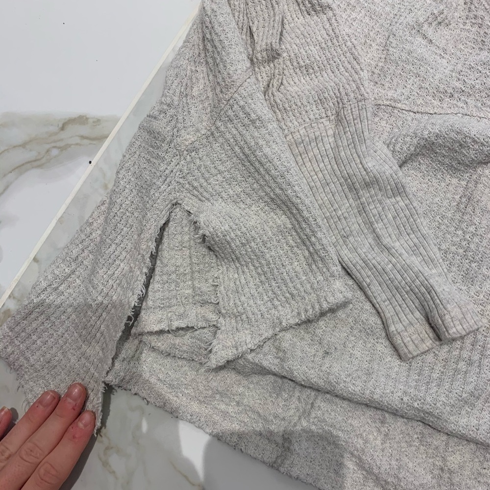 Waffle Long sleeve T. Size S - Picture 3 of 4